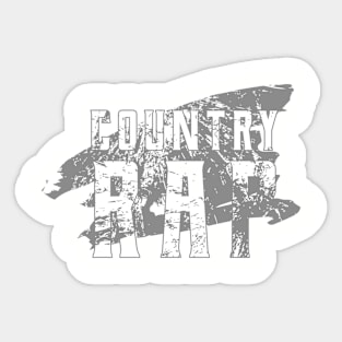 Country rap Sticker